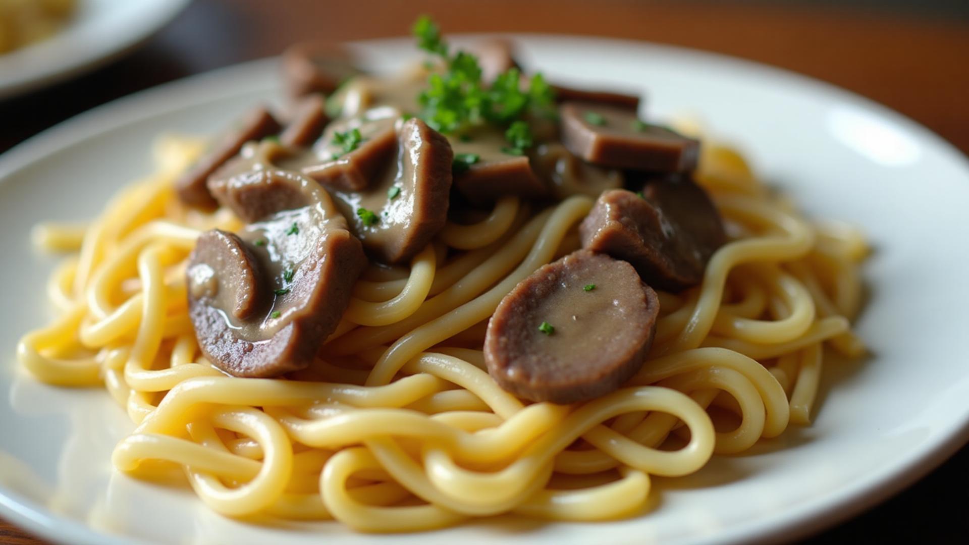 Beef Stroganoff