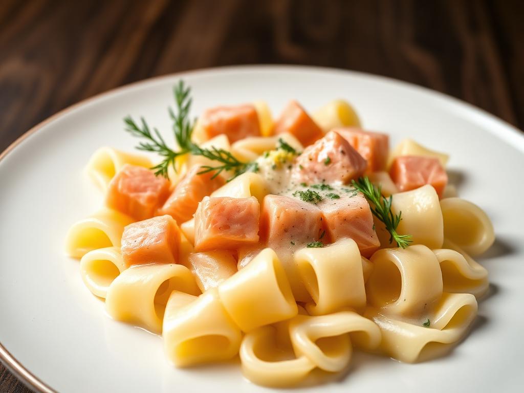 Farfalle with Salmon
