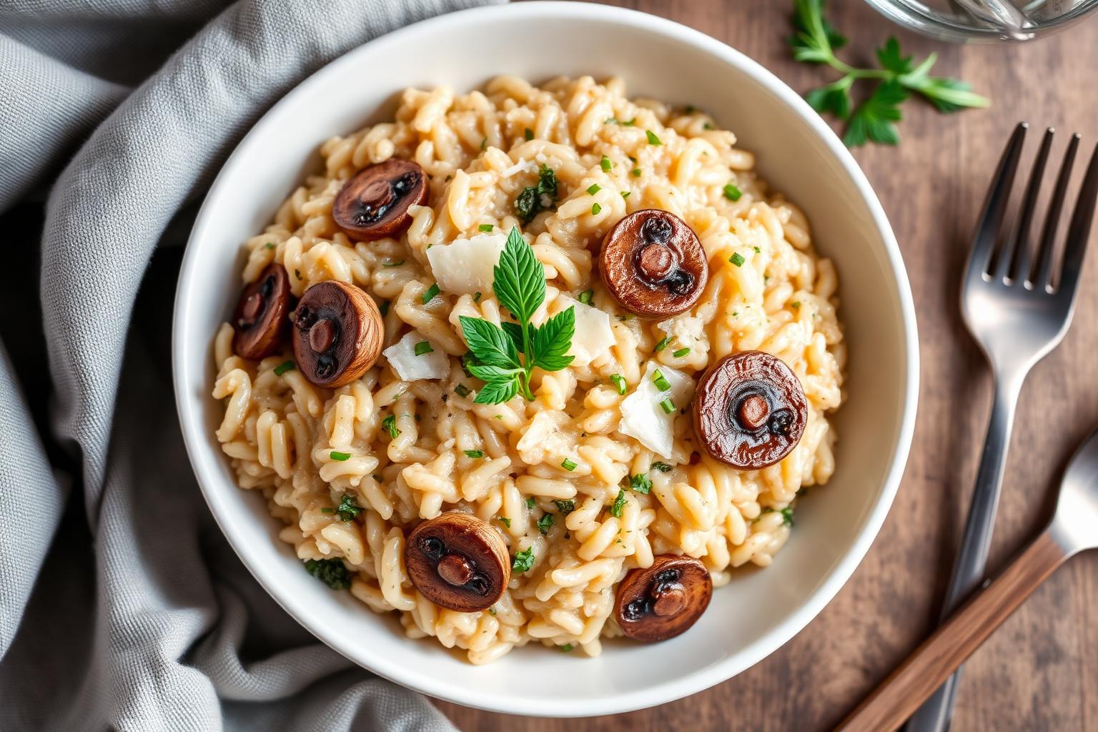 Mushroom Risotto
