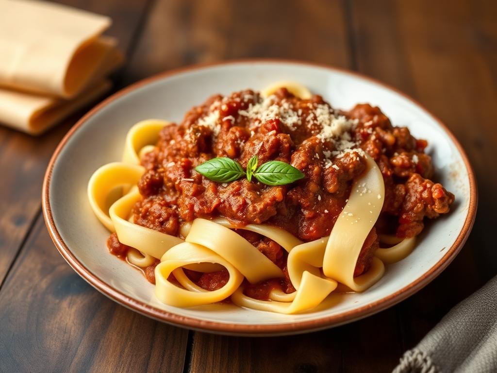 Pappardelle Bolognese