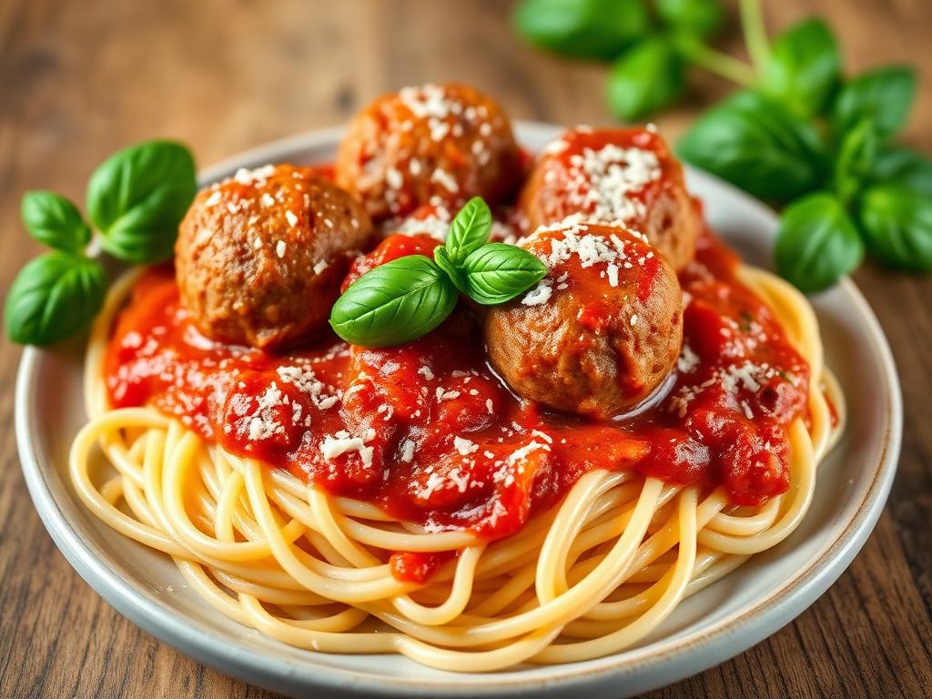 Spaghetti with Meatballs